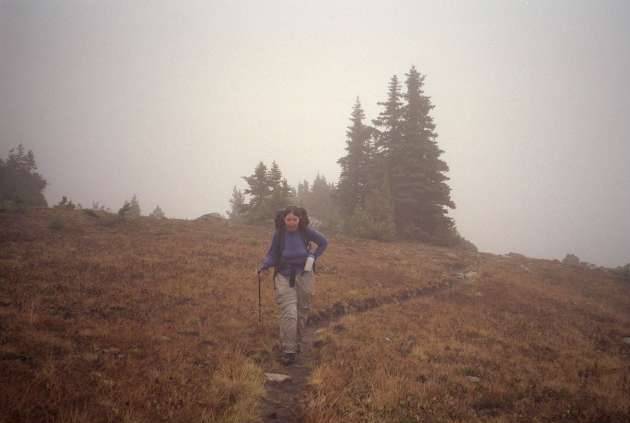 Walking in a fog